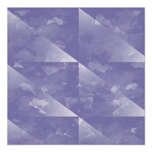 Lavendel Kristalle... Poster (Vorderseite)