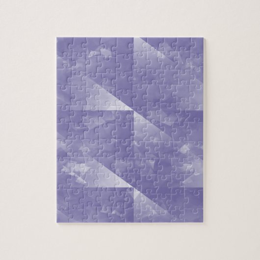 Lavendel Kristalle... Puzzle (Vertikal)