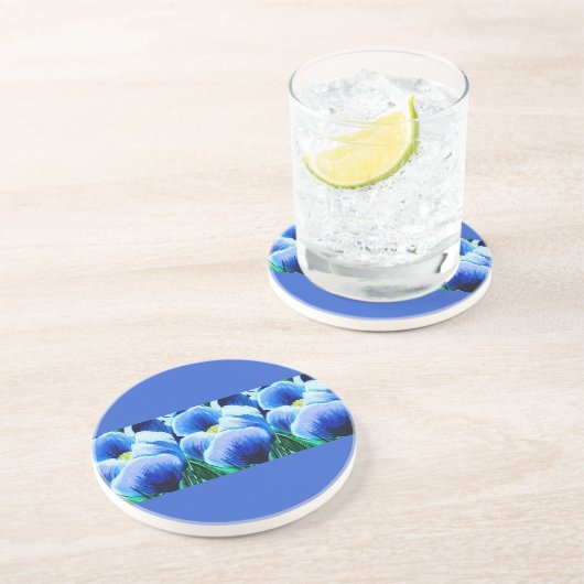 Lavendel-Krokus-Set Untersetzer (Seite)