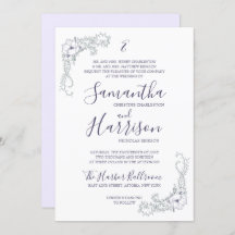 Lavendel-laden elegante und minimale mit