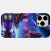 Lavendel Landscape Fantasy Case-Mate iPhone Hülle (Rückseite (Horizontal))