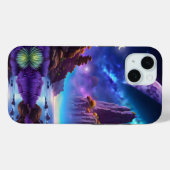 Lavendel Landscape Fantasy Case-Mate iPhone Hülle (Rückseite (Horizontal))