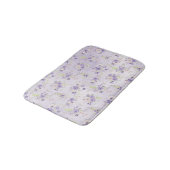 Lavendel Landschaftliche Blume Badematte (Schrägansicht)