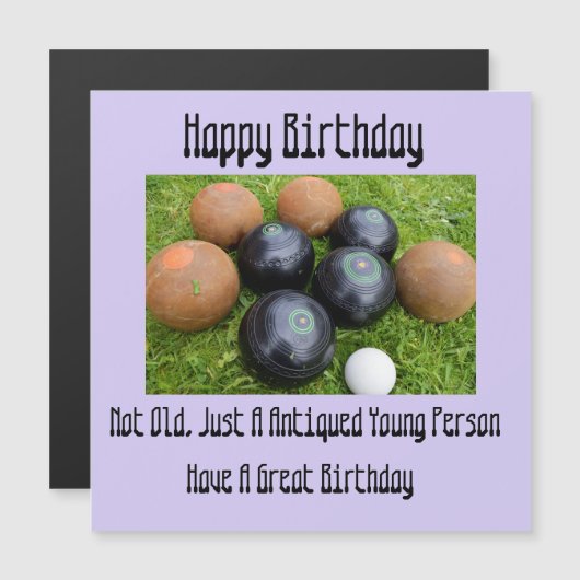 Lavendel-Lavendel, Magnetkarte (Vorne/Hinten)