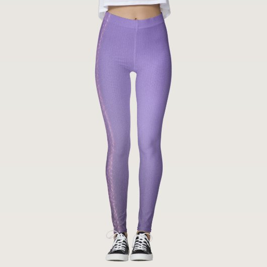 Lavendel Leggings (Vorderseite)