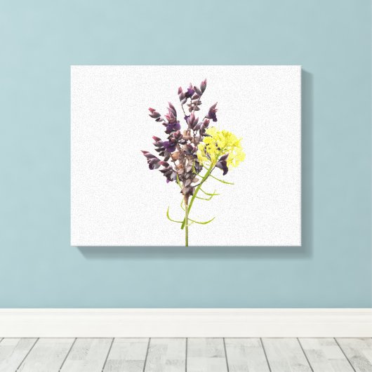 Lavendel Leinwanddruck (Insitu (Holzboden))