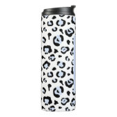 Lavendel Leopard Print Thermosbecher (Nach links gedreht)