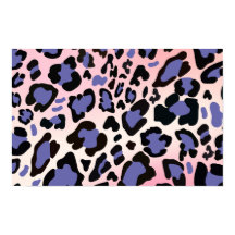 Lavendel Leopard Print: Weiches, stilvolles Wild D