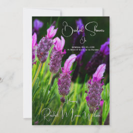 Lavendel, Liebe & Hingabe, Hochzeitsfest, Brautpar Einladung