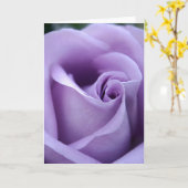 Lavendel-Liebe Karte (Gelbe Blume)