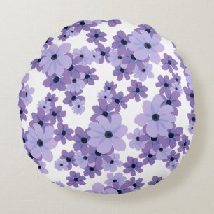 Lavendel Liebe Rundkissen Rundes Kissen