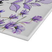 Lavendel-Liebe Schneidebrett (Ecke)