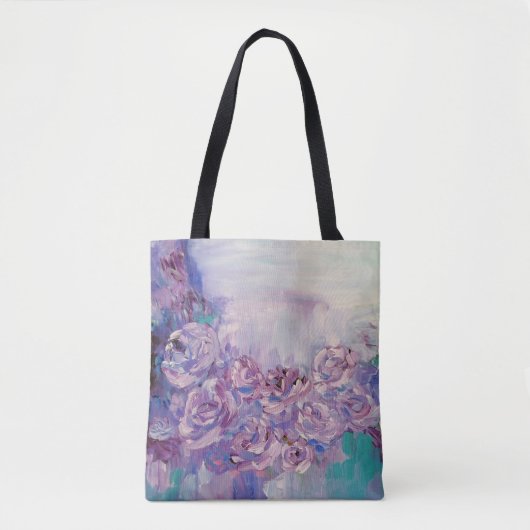 Lavendel-Liebe Tasche (Vorderseite)