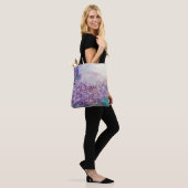 Lavendel-Liebe Tasche (Am Model)