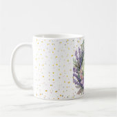 Lavendel Liebesvögel Kaffeetasse (Links)