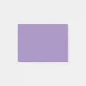Lavendel Lila 1 Farbe Post-it Klebezettel (Vorderseite)