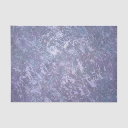 Lavendel Lila Abstrakt | Metallischer Pinselstrich Seidenpapier (Vorderseite)