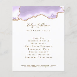 Lavendel lila agate Flyer