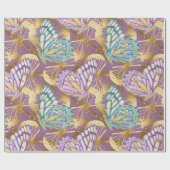 Lavendel-lila aquamarine und geschenkpapier (Flach)