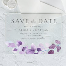 Lavendel Lila Blätter Hochzeitssache speichern das