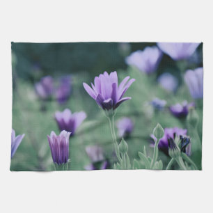 Lavendel Lila Blume Geschirrtuch