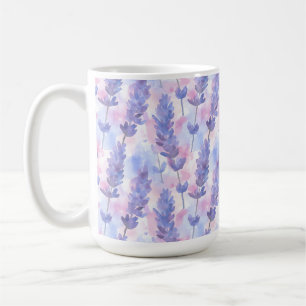 Lavendel Lila Blumenästhetische Cotattacore Kaffeetasse