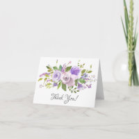 Lavendel-lila BlumenBrautparty danken Ihnen