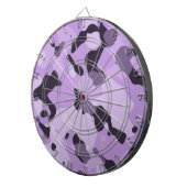 Lavendel Lila Camouflage; Camouflage Dartscheibe (Vorderseite rechts)