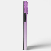 Lavendel Lila Dripping Glitzer Case-Mate iPhone Hülle (Rückseite / Rechts)