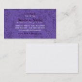 Lavendel/lila gerahmte Geschäfts-Karten Visitenkarte (Vorne/Hinten)