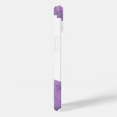 Lavendel lila Herzdrache auf Weiß Case-Mate iPhone Hülle (Rückseite / Rechts)