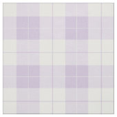 Lavendel Lila Kariertes Muster Stoff (Muster)