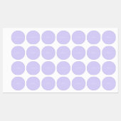 Lavendel Lila Modern Script Girly Monogram Name Etiketten (Blatt)