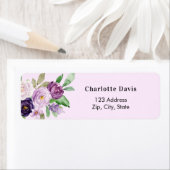 Lavendel lila rosa Rosen Blume Rücksendeadresse (Insitu)