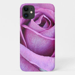 Lavendel Lila Rose Petals Art Phone Case
