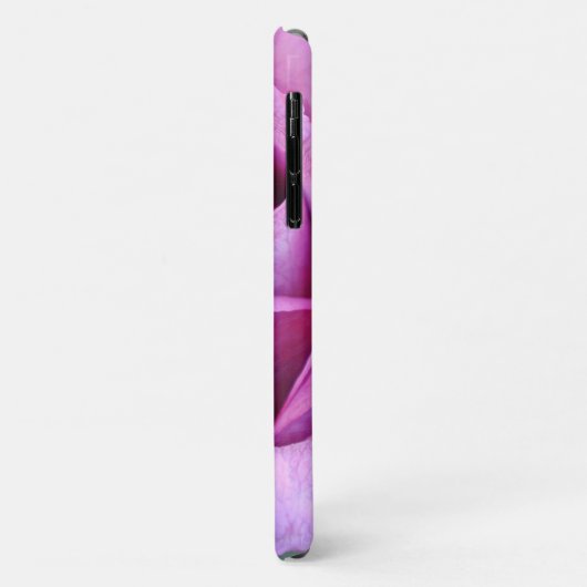 Lavendel Lila Rose Petals Art Phone Case (Hinten/Links)