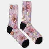 Lavendel, Lila Rose Socken (Rechts)