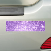 Lavendel Lila Stars Autoaufkleber (Auf Auto)
