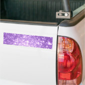 Lavendel Lila Stars Autoaufkleber (Auf Lkw)
