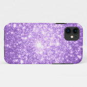 Lavendel Lila Stars Case-Mate iPhone Hülle (Rückseite (Horizontal))