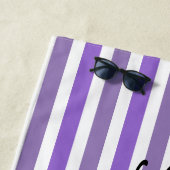 Lavendel Lila Strandtuch (Beispiel)