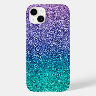 Lavendel-lila u. aquamarines Aqua-Grün-funkelnd Case-Mate iPhone 14 Plus Hülle