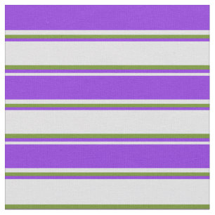 Lavendel, Lila und grün farbiges Muster Stoff