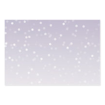 Lavendel Lila White Bokeh Confetti