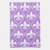 Lavendel-Lilie Geschirrtuch (Vertikal)