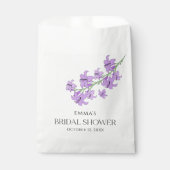 Lavendel Lily Vine Brautparty Fevor Bags Geschenktütchen (Vorderseite)
