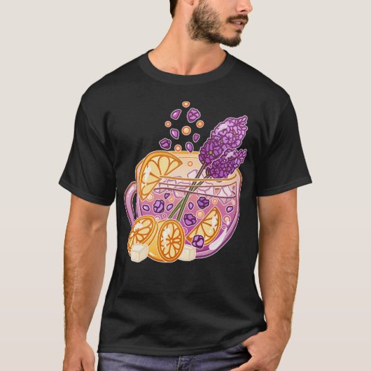 Lavendel-Limonade T-Shirt (Vorderseite)
