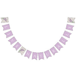 Lavendel-Livenatürlich Öl-Klassen-Ereignis Wimpelkette