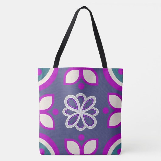 Lavendel-Lotus-Schleife Tasche (Vorderseite)