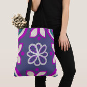 Lavendel-Lotus-Schleife Tasche (Von Nahem)